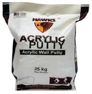 HAWKS ACRYLIC PUTTY : Acrylic Based Paste Putty